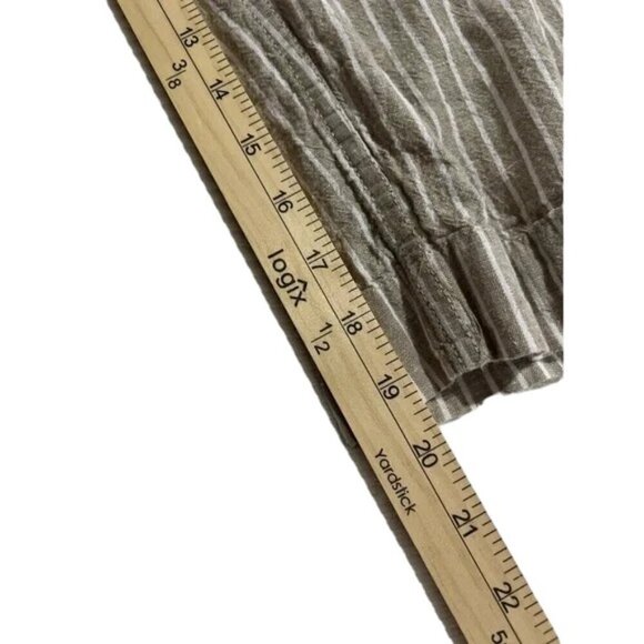 Beachlunchlouge Capri Tan & White Wide Leg Size XL - Picture 6 of 7